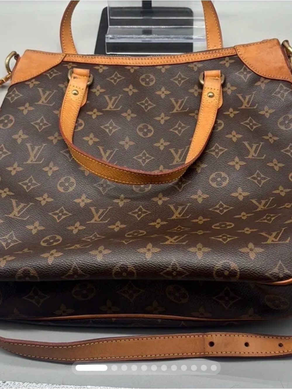 Louis Vuitton Odeon GM Monogram Crossbody Bag Adjustable Strap